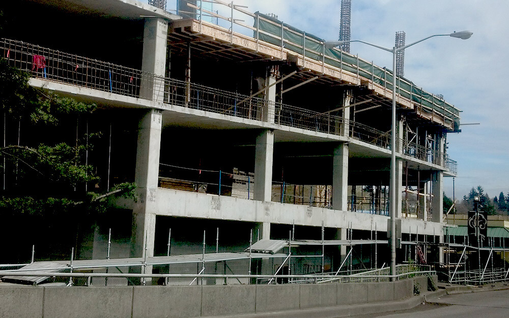 Prefabricated Table Forms Keep Parking Garage On Time And On