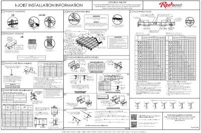 Red-I™ Joist Installation Information Thumbnail