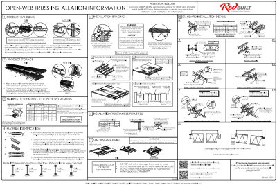 Open-Web Truss Installation Information Thumbnail
