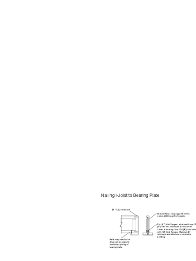 Nailing I-Joist to Bearing Plate Thumbnail