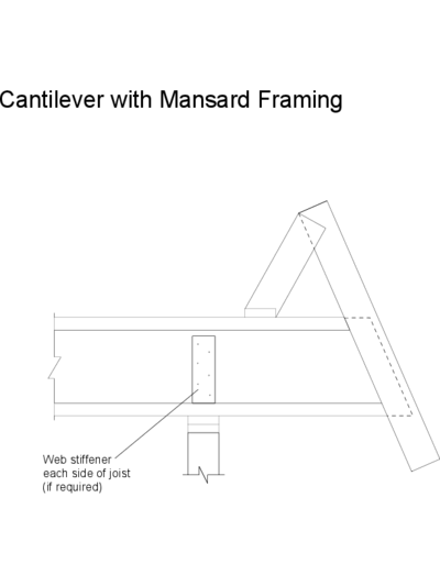 Cantilever with Mansard Framing Thumbnail