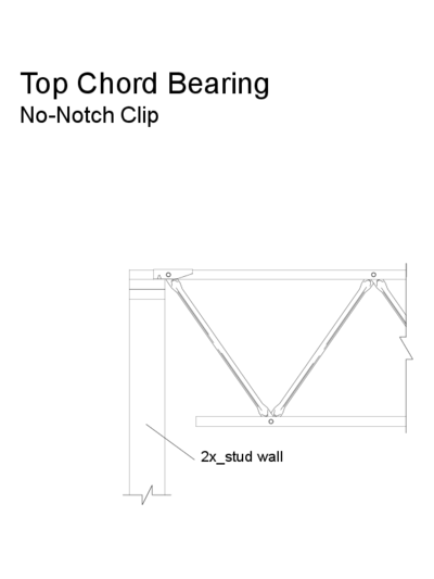 Top Chord Bearing (No-Notch Clip) (OW-05) Thumbnail