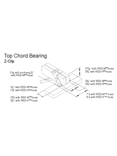 Top Chord Bearing (Z-Clip) Thumbnail