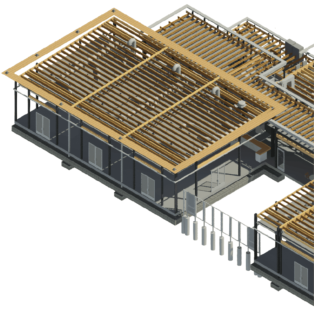 BIM model of a building