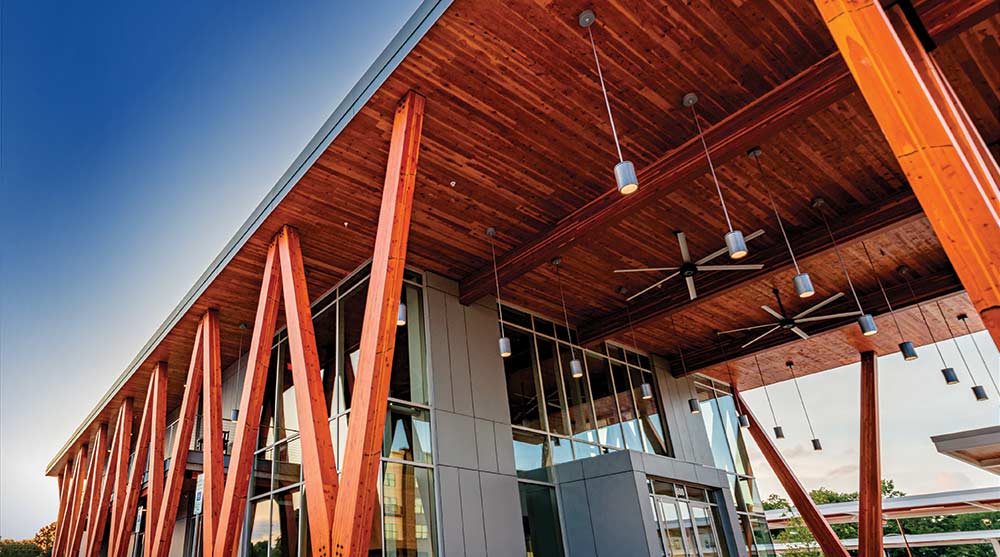 Mass Timber CLT building