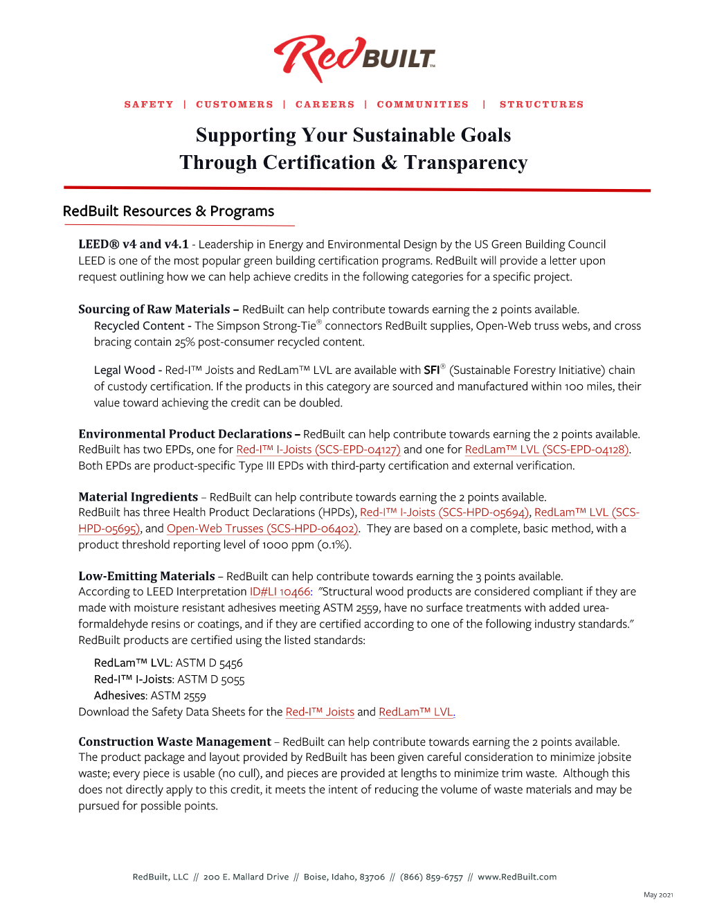 Sustainable Building Programs Thumbnail